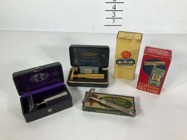 Funken Safety Razor Safety Razors and Accessories, Including Gillette, Keen Kutter, and PAL ...