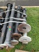 Pallet with Black Steel Posts