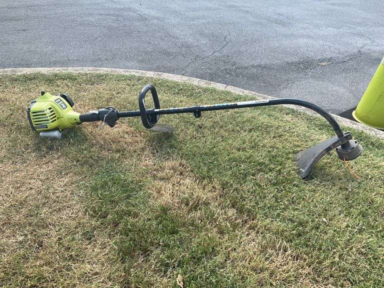 Ryobi 2-Cycle Gas String Trimmer with Curved Shaft
