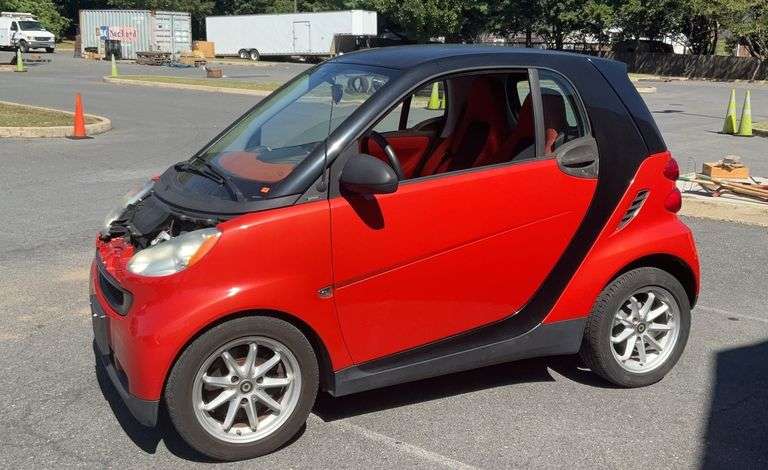 2008 Smart Car 2-Door Coupe, Passion. Vin#WMEEJ31XX8K138890. Clear Virginia Title in Hand. Here’s a rare find and a First for Us here at Hash Auctions. Milage 69,316. click for more