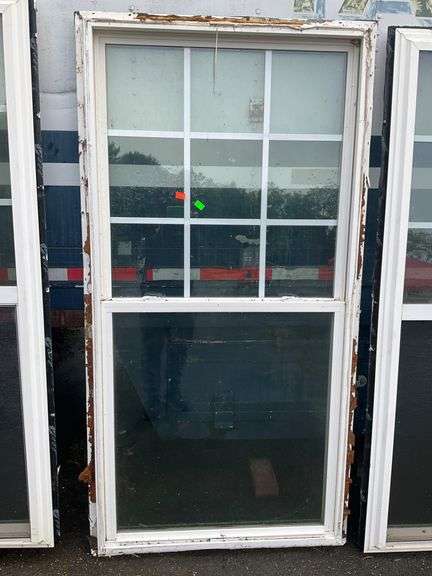 74”x38” 9-Panel Window Unit with Grid Design