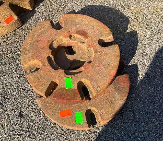 Rear Wheel Tractor Weights, 11.5-Inch Diameter