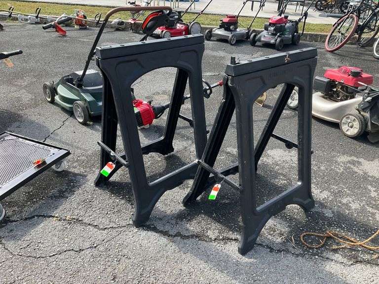 Plastic Folding Sawhorses