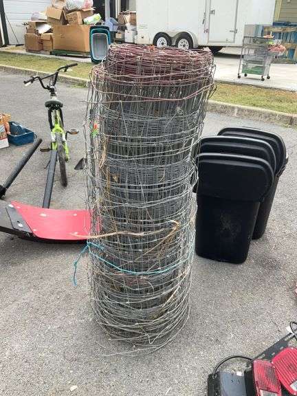 Redbrand Field Fence Wire, 1047-6-11. Partial amount roll but still a good amount here.