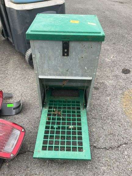 Feed O Matic Feeder, small size approximately 18” tall.