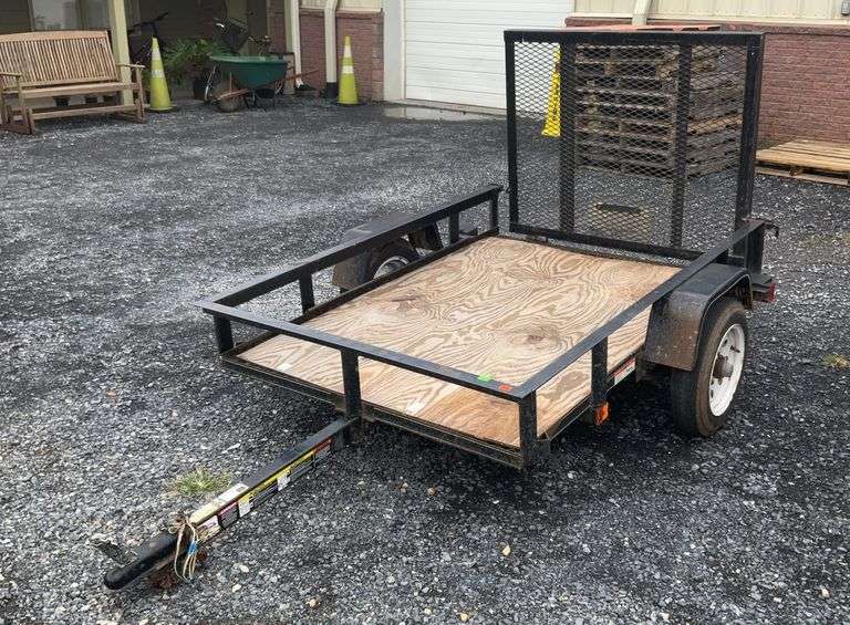 2006 Carry-On Trailer. 4x6 foot, 38” Ramp, Utility single axle, 5-lug wheels with 4.80-12” tires. VIN#4YMUL06126V005721. Clear Virginia Title in Hand. click for more