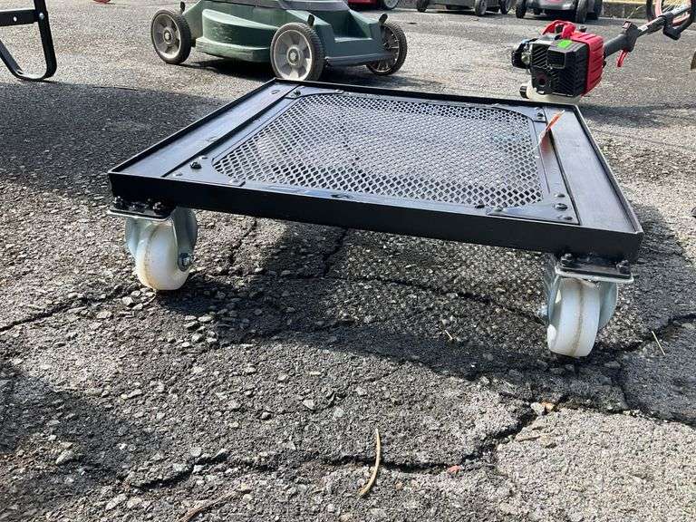 20″ x 20″ Floor Dolly with Mesh Top and Four Casters