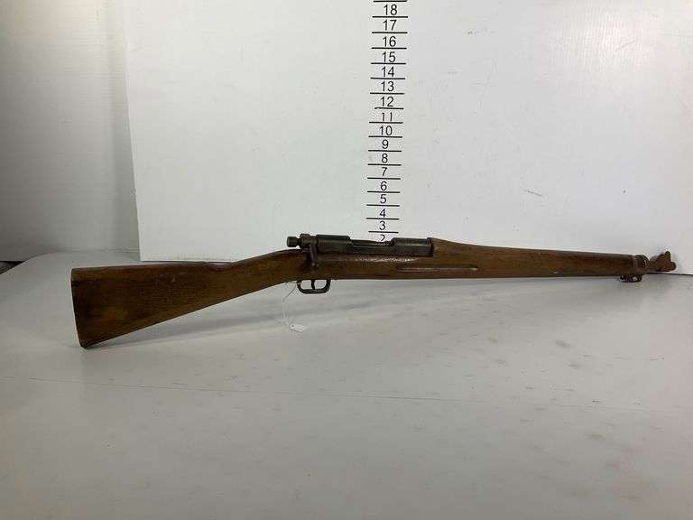 WWII-Era Wooden Training Rifle with Bolt Action Mechanism - Hash Auctions