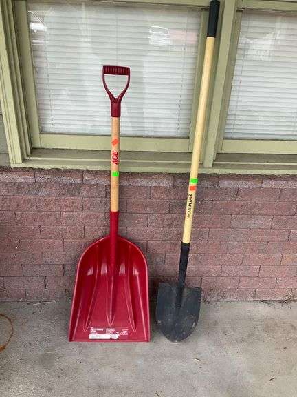 Ace Multi-Purpose Scoop Shovel and HomePlus Digging Shovel