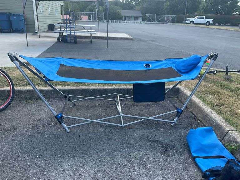 Adventuridge Portable Hammock(6’), With Stand and Storage Bag