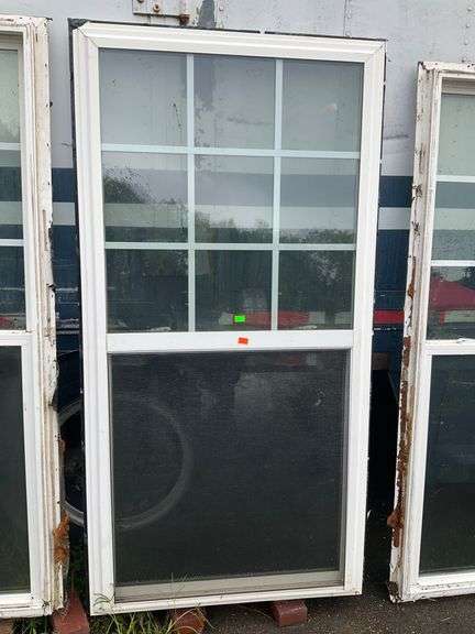 9-Panel Window Unit, 75”x38” With Screen and Lock Mechanism