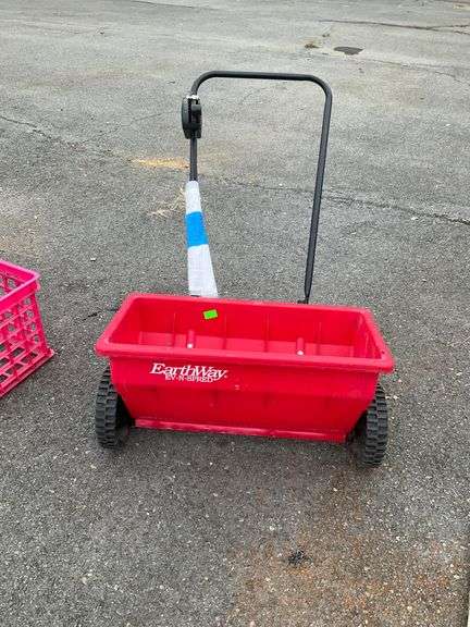 EarthWay Ev-N-Spread Drop Seed Spreader with Adjustable Settings
