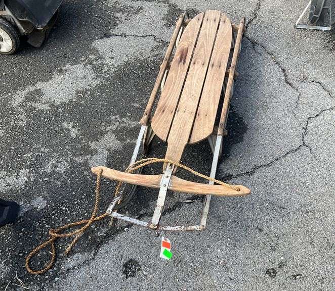 Snow Sled with Rope Pull Handle