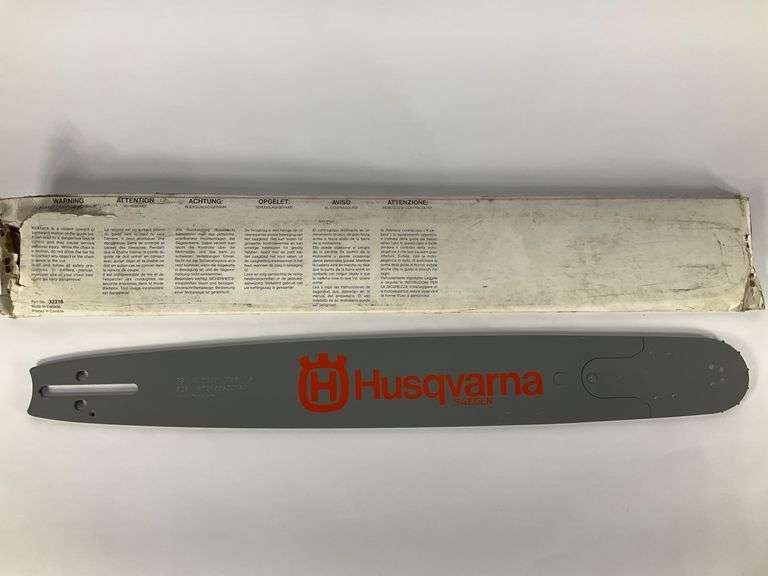Husqvarna Chainsaw Guide Bar - Hash Auctions