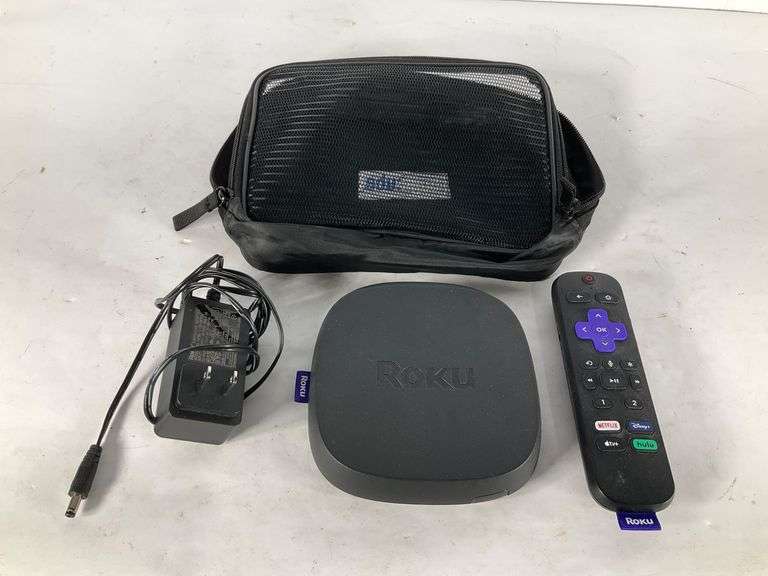 Roku Model 4800X Streaming Device with Remote, Adapter, and Carrying ...