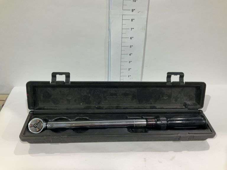 Craftsman Drive Click Type Torque Wrench Model 5990371093 With Hard ...