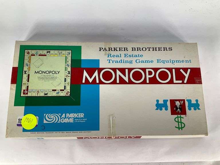 Parker Brothers Monopoly Board Game, General Mills Edition - Hash Auctions