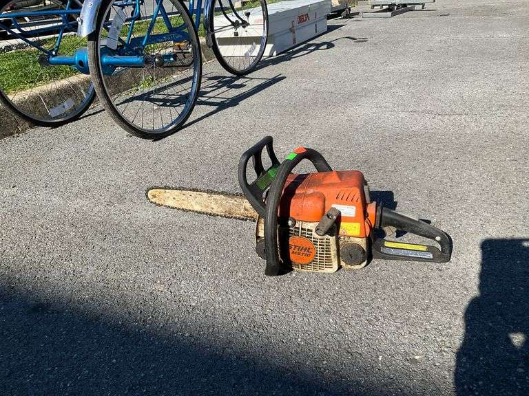 Stihl MS 170 Chainsaw with Bar and Chain - Hash Auctions