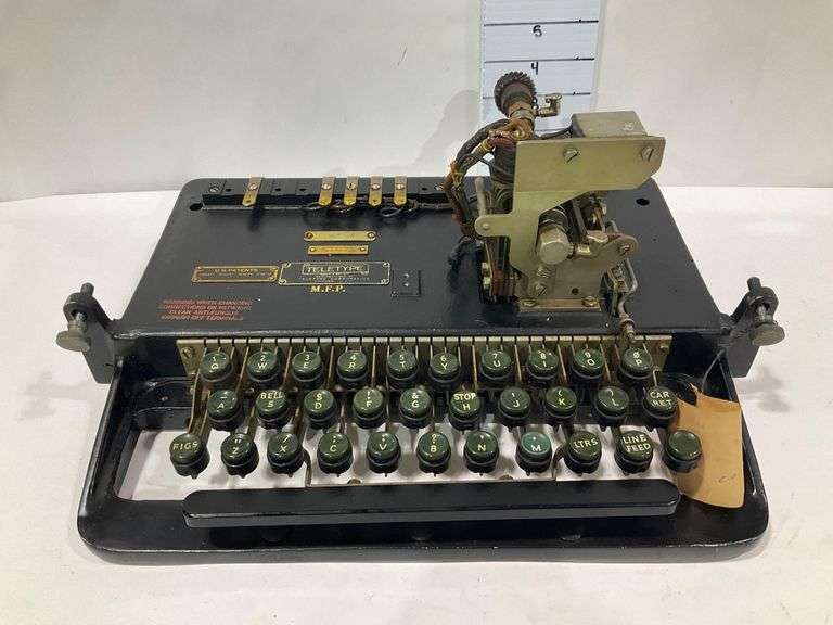 Teletype Corporation M.F.P. Keyboard Mechanism Assembly - Hash Auctions