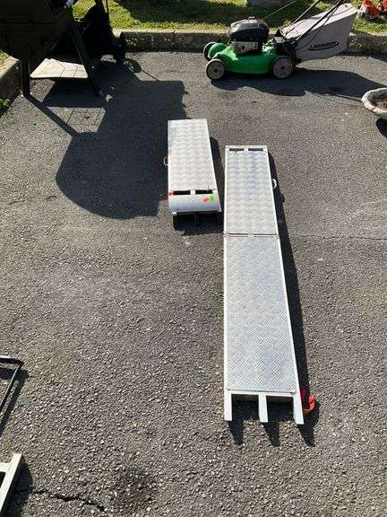 Folding Aluminum Loading Ramps by Better Built - Hash Auctions