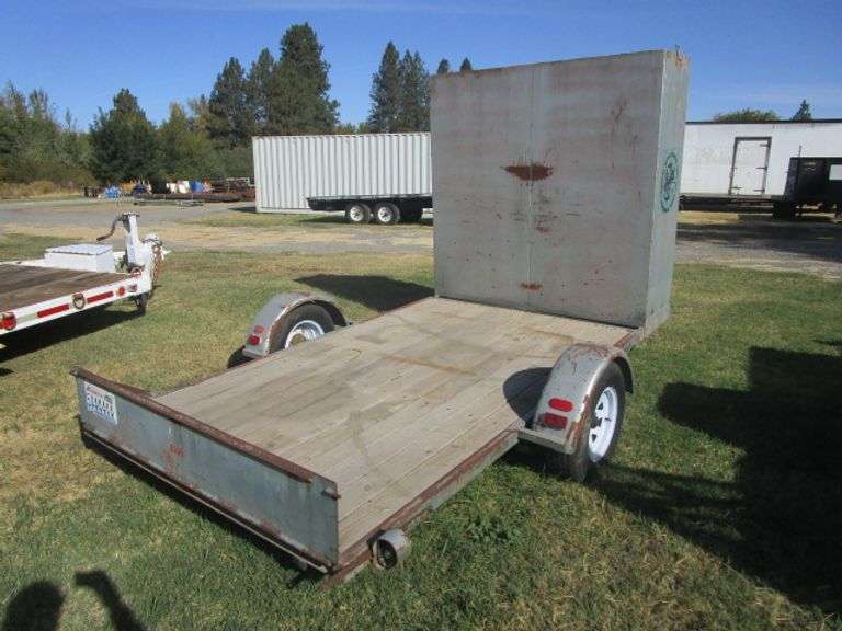 1983 HOGA 10' TILT DECK TRAILER