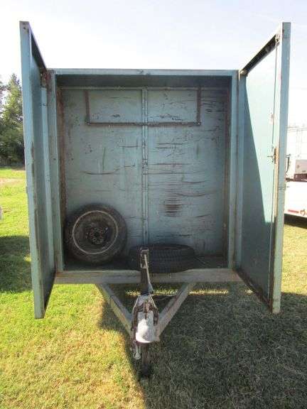 1983 HOGA 10' TILT DECK TRAILER