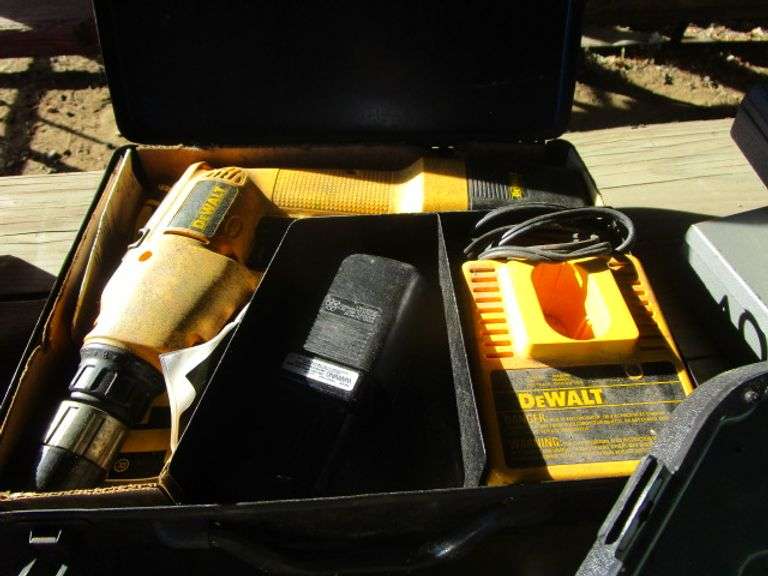 HOSE REEL, MISC TOOLS,NSTAPLER, DEWALT DRILL