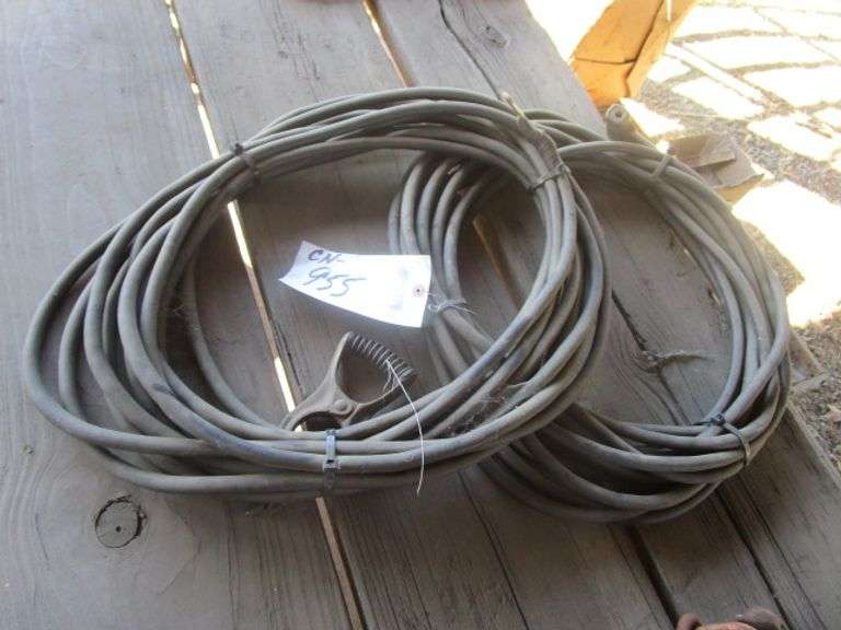 SET OF WELDING LEADS
