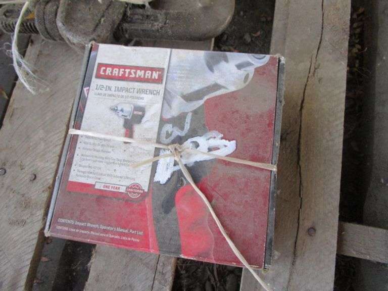 PALLET TAP & DIE, CRAFTSMAN 1/2"IMPACT GUN, 24 & 36 PIPE WRENCH
