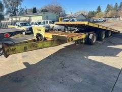 2001 TRAIL KING TK50-30ft TILT DECK TRAILER