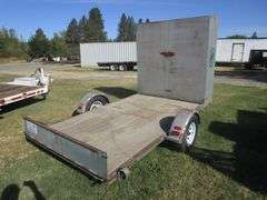 1983 HOGA 10' TILT DECK TRAILER