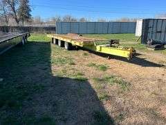 2001 TRAIL KING TK50-30ft TILT DECK TRAILER