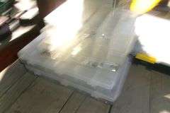 7 ORGINIZERS W/CONTENTS