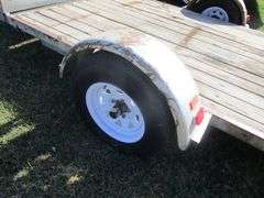1983 HOGA 10' TILT DECK TRAILER