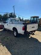 2008 FORD F250 XL W/HINKER SNOW PLOW
