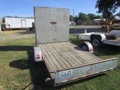 1983 HOGA 10' TILT DECK TRAILER