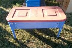 SAND BOX ON ROLLERS