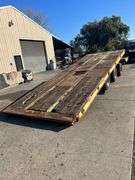2001 TRAIL KING TK50-30ft TILT DECK TRAILER