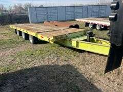 2001 TRAIL KING TK50-30ft TILT DECK TRAILER