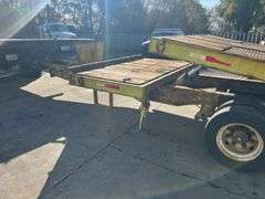2001 TRAIL KING TK50-30ft TILT DECK TRAILER