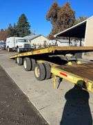 2001 TRAIL KING TK50-30ft TILT DECK TRAILER