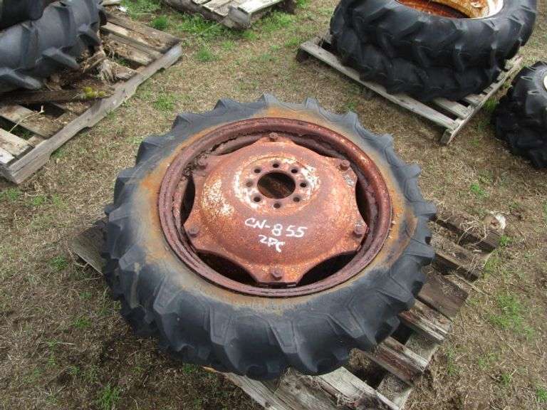 8.3X24 TIRES ON WHEELS