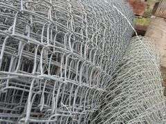 LOT 4 ROLLS CYCLONE FENCE