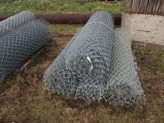 LOT 4 ROLLS CYCLONE FENCE