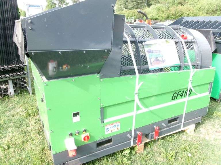 NEW ERIE GF480 ROTARY DRUM SCREEN