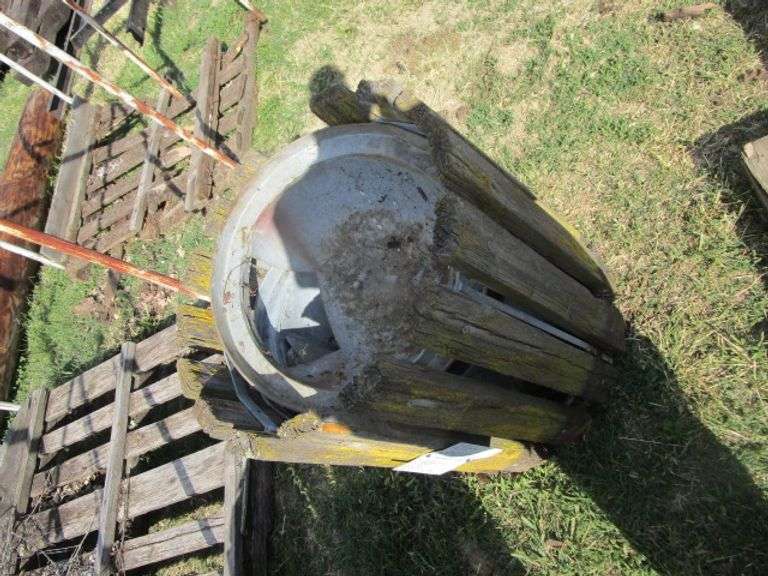 SPOKANE WORLD FAIR GARBAGE CAN HOLDERS