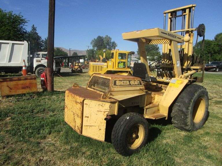 1989 MASTER CRAFT IC4M839, DSL, 4000LB, 8164 HRS, ROTOR FORK, SIDE SHIFT