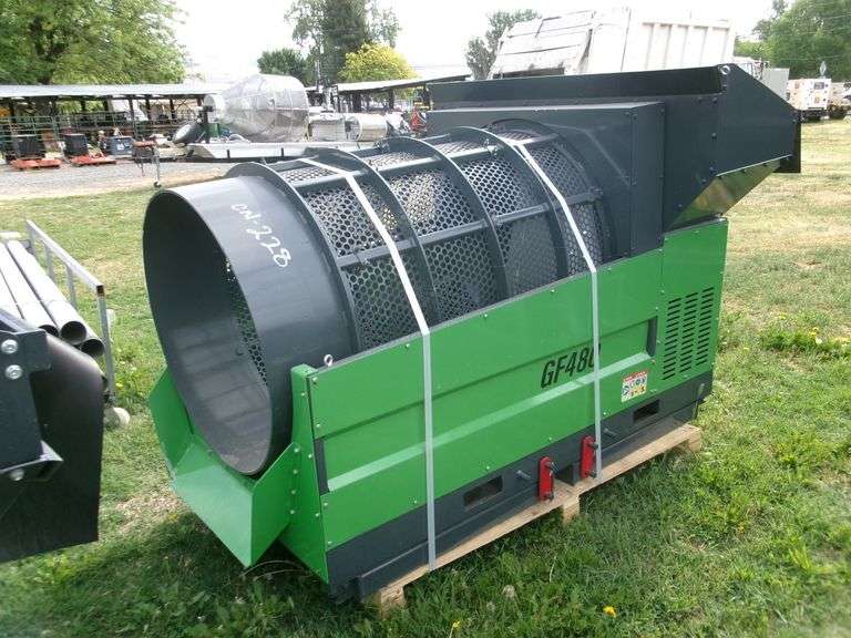 NEW ERIE GF480 ROTARY DRUM SCREEN
