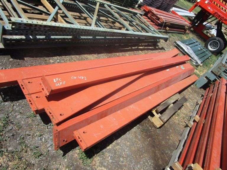 8 pc-12' PALLET RACKING TRUSSES HD ORANGE