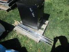 BLACK 2 DRAWER FILE CABINET